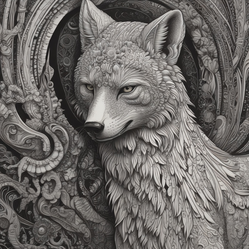 Detailed view of Art piece 2